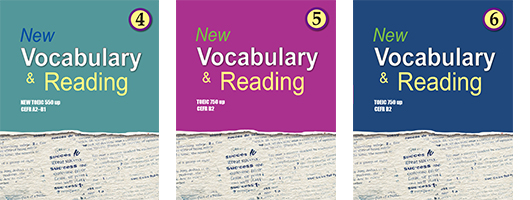 英文多益檢定 推薦用書：空中美語NEW Vocabulary & Reading Books 1~6